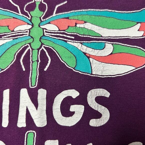 𝅺EUC Girl’s Size Small Life Is Good SS TShirt - Picture 5 of 7